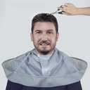 مريله حلاقة لقص الشعر والذقن ومنع سقوطه علي الارض