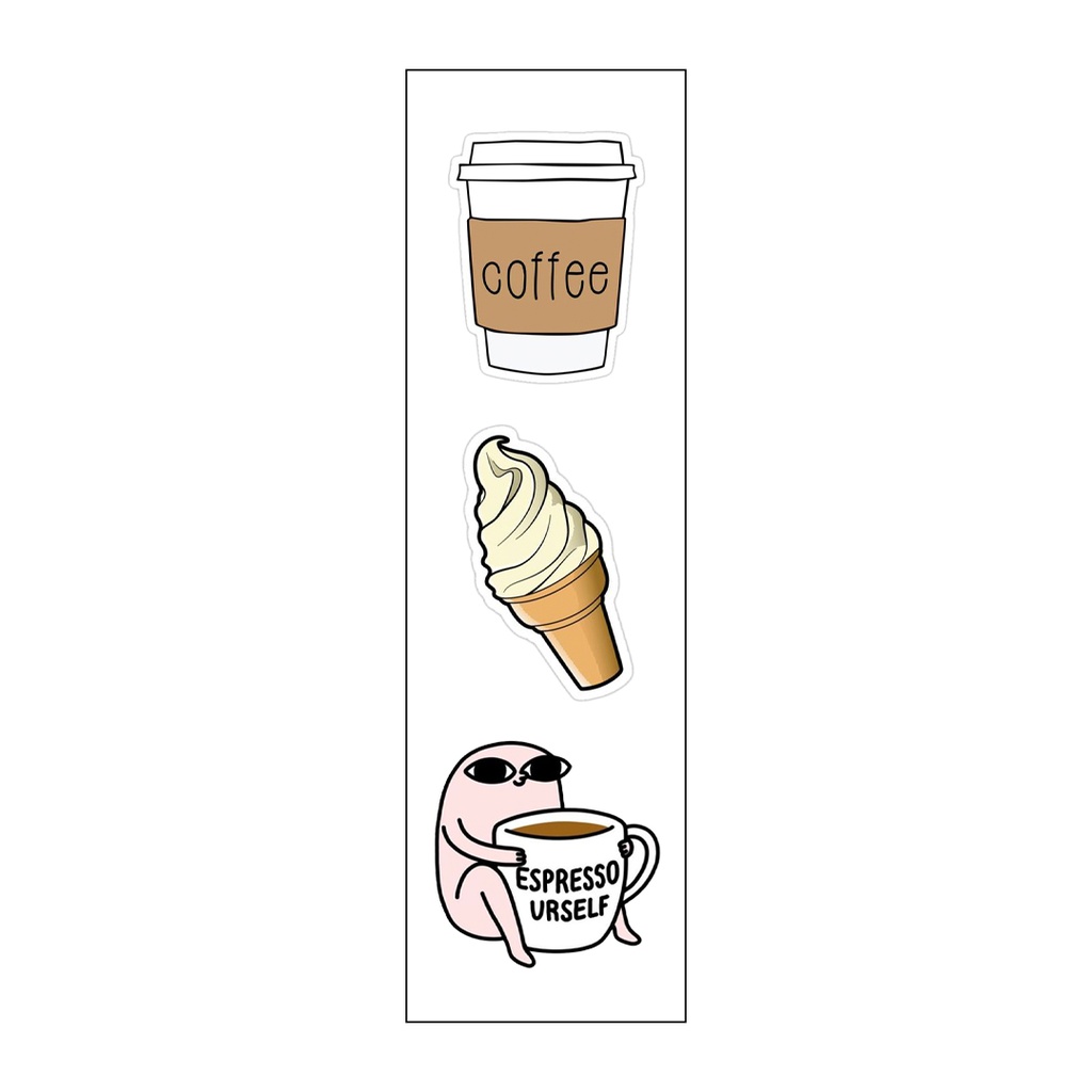 You're Always Hungry Vinyl Sticker Pack Reusable &amp; Waterproof