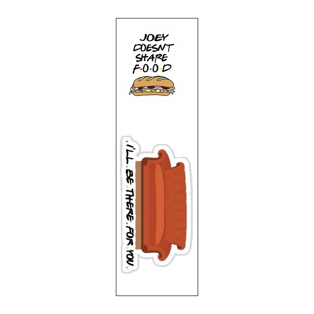 Friendship Vinyl Sticker Pack Reusable &amp; Waterproof