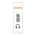 Music Lovers Vinyl Sticker Pack Reusable &amp; Waterproof