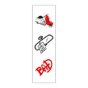 Wasted Vinyl Sticker Pack Reusable &amp; Waterproof
