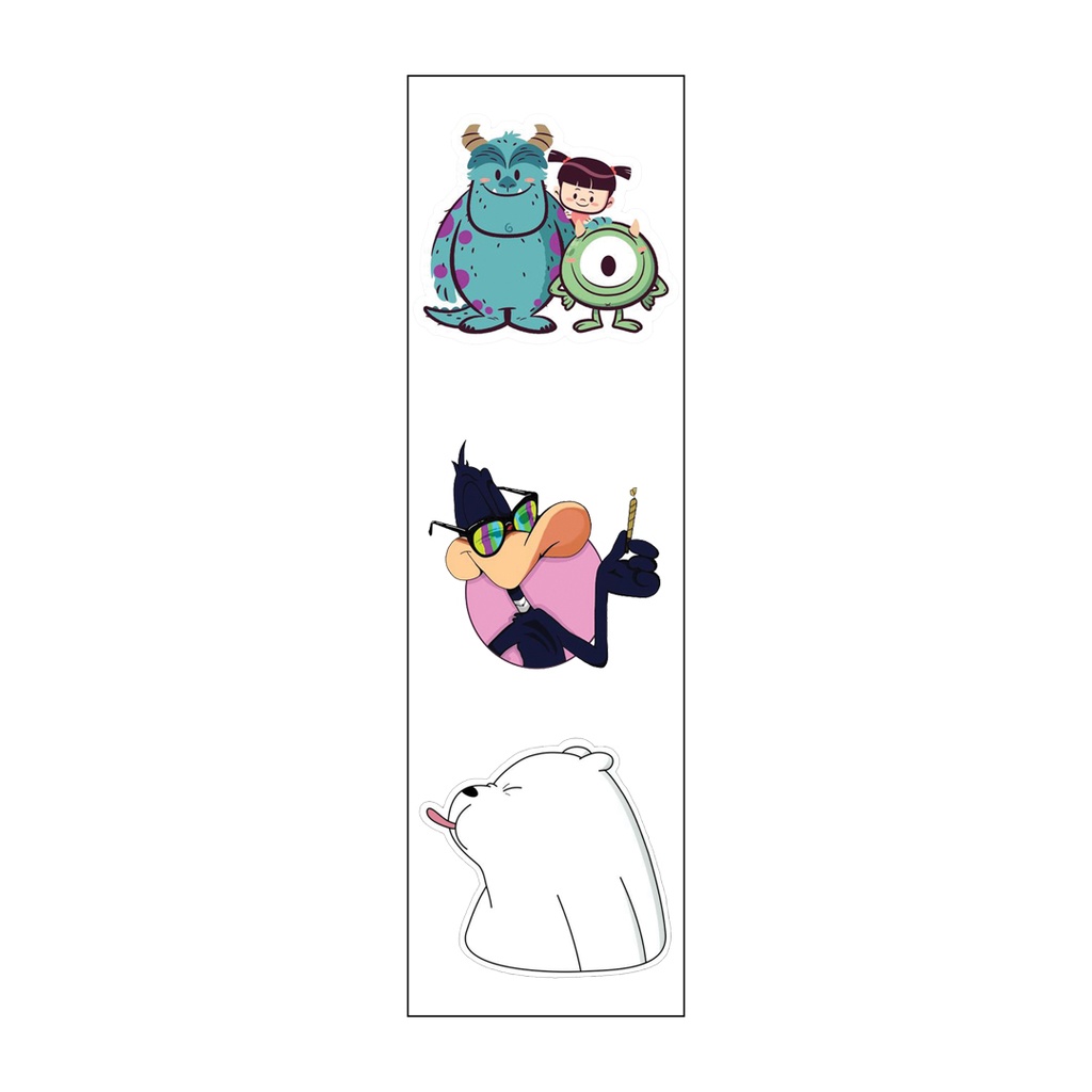 Disney Lovers Vinyl Sticker Pack Reusable &amp; Waterproof