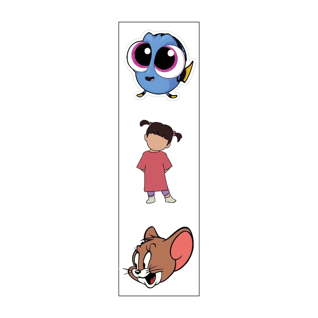 Disney Lovers Vinyl Sticker Pack Reusable &amp; Waterproof