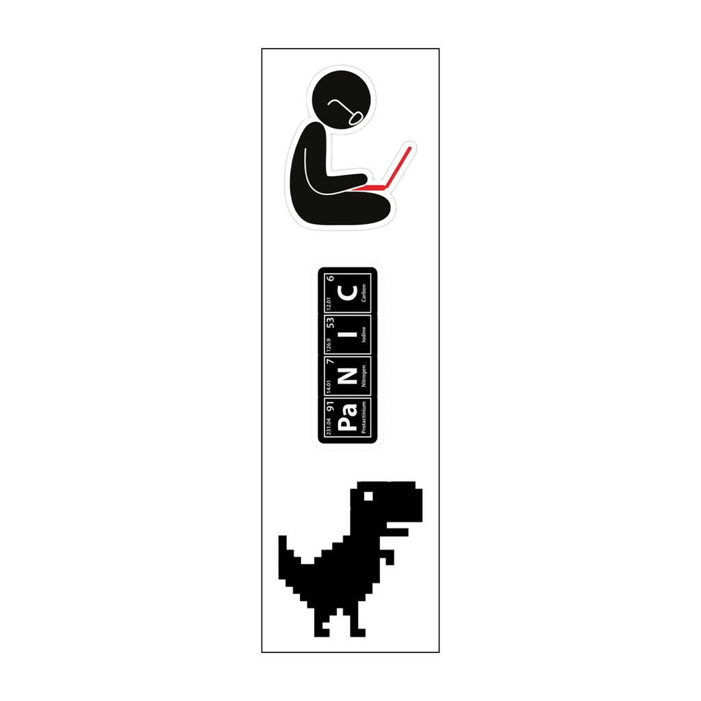 Ethical Hacker Vinyl Sticker Pack Reusable &amp; Waterproof