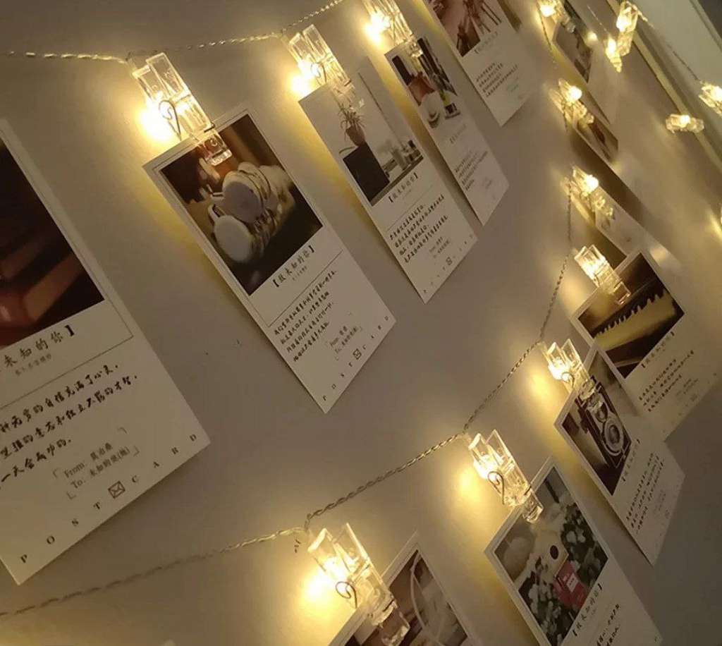 Photo Clip Holder LED