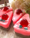 chees cake strawberry