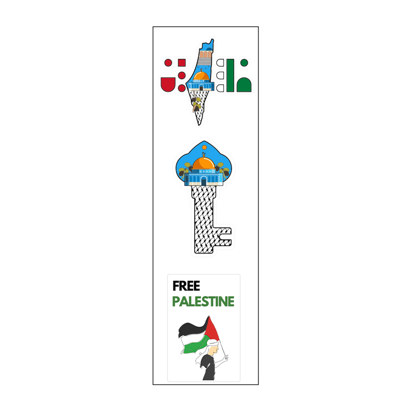 Nazareth Vinyl Sticker Pack Reusable &amp; Waterproof
